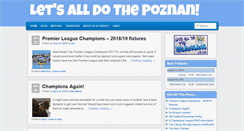 Desktop Screenshot of letsalldothepoznan.co.uk